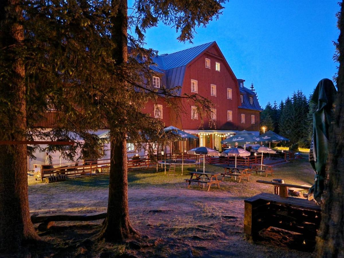 Hotel Lesni Chata Корженов Екстер'єр фото