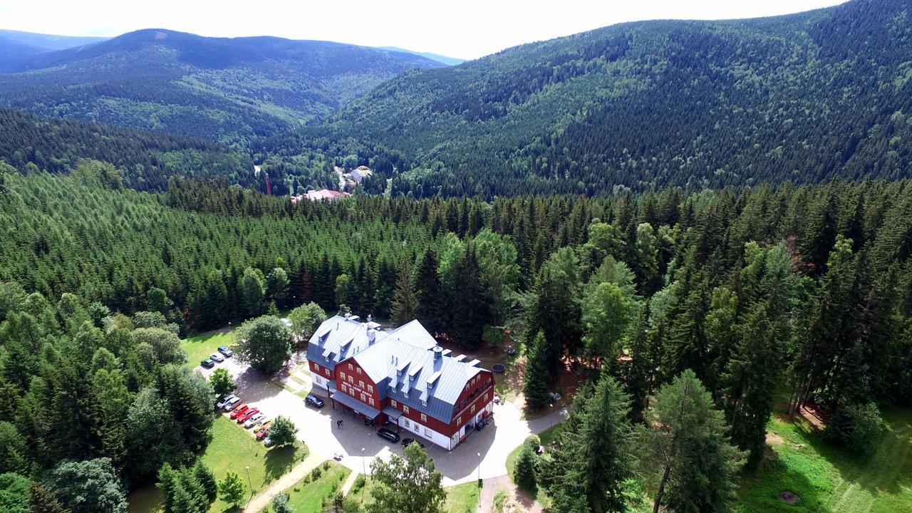 Hotel Lesni Chata Корженов Екстер'єр фото